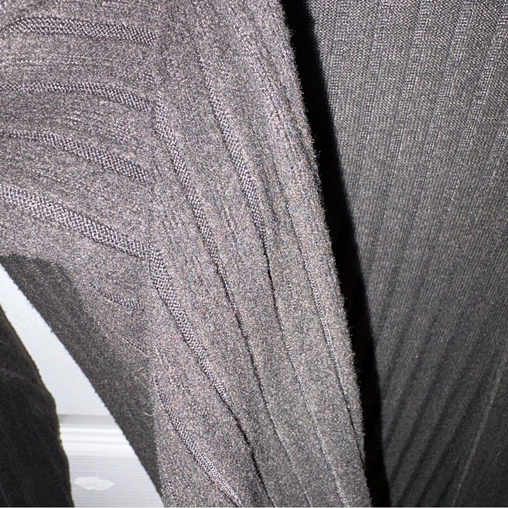 Black Ribbed Open Cardigan🌹 - Picture 2 of 4
